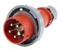 MENNEKES, AM-TOP IP67 Red Cable Mount 3P + N + E Industrial Power Plug, Rated At 16A, 400 V