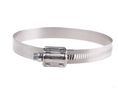 HI-TORQUE Stainless Steel Slotted Hex Worm Drive, 16mm Band Width, 90 → 120mm ID
