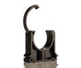 Georg Fischer PP Black Pipe Clamp, 0.87in x 2.92in x 2.01in, 0.28in, Svart