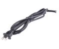 Unterminated Straight Type A US Plug Plug Power Cord, 2m, Kabellengte 2m