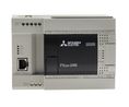 Mitsubishi FX3GE Series PLC CPU for Use with FX3 Series, Relay Output, 14-Input, DC Input