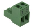 Steckbarer Klemmenblock, Gerade, 12A, 320V, Raster - 5.08mm, Pole - 2