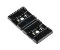 Self Adhesive Black Cable Tie Mount 29.2 mm x 29.2mm, 5.5mm Max. Cable Tie Width Packung à 50 Stück