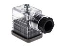 2P+E DIN 43650 B, Female Solenoid Valve Connector with Indicator Light, 250 V ac Voltage, Female, 250VAC, 10A