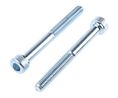 Bright Zinc Plated Steel Hex Socket Cap Screw, DIN 912, M5 x 45mm, Pack of 100 pieces