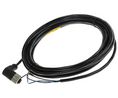 Right Angle Female 4 way M12 to Unterminated Sensor Actuator Cable, 5m Ledare