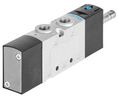 Solenoid Operated Valve 5/2 G1/4" 1MPa Air