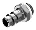 Quick Coupling Plug, G1/4", Brass, Pack of 10 pieces