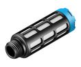 Silencer, Compressed Air, G1/4", Male Thread, Polyethylene
