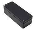 Watertight GRP Enclosure 1590 75x190.5x57mm Black Polyester IP66