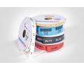 Heat-Shrink Tubing 3:1, 3 ... 9mm, White, Cross-Linked Polyolefin, 18m