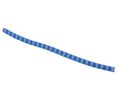 Cable Marker, Pre-printed, PVC, White on Blue, Opakowanie 250 sztuk