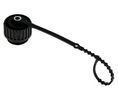CA Male Circular Connector Dust Cap IP67 Rated, Polyamide