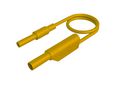 Test Lead Polyamide 32A Nickel-Plated Brass 500mm 2.5mm² Yellow