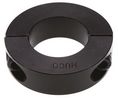 Shaft Collar Two Piece Clamp Screw, Bore 30mm, OD 54mm, W 15mm, Steel