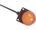 Voyant LED 24V AC / DC Fixe Orange Câble, 3 m