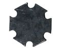 Materiaal voor thermische interface, eenzijdige lijm, Rond, xx0.25mm
