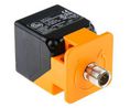 ifm electronic Inductive Block-Style Proximity Sensor, 20 mm Detection, PNP Output, 10 ... 36 V dc, IP67