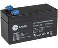 Oplaadbare batterijen, Loodzuur, 12V, 1.3Ah, Bladaansluiting, 4,8 mm