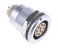 Circular Connector, 10 Contacts, Panel Mount, Socket, Female, IP50, 2B Series