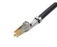 Pre-Crimped Lead, Mini-Fit Sr. Female - Bare Ends, 450mm, 8AWG, Pack of 5 pieces