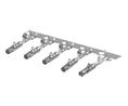 Crimp Terminal, Socket, Tin, 6A, 24 ... 22AWG, Pack of 100 pieces
