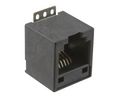 Modularer Steckverbinder, Buchse, CAT3, Gerade, Positionen - 6, Anzahl Kontakte - 6, Ungeschirmt