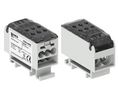 OJL Connector, Screw, 2 Poles, 1kV, 80A, Grey