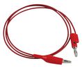 Alligator Test Lead, 914mm, Red, Nickel-Plated