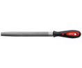 300mm, Second Cut, Half Round Engineers File With Soft-Grip Handle