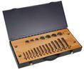 25-Piece HSS Thread Tap & Die Set, 1/4 in UNF - 3/4 in UNF Taps, 1/4 in UNF - 3/4 in UNF Dies
