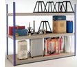 Blue Easi-Rack Shelving System Upright Frames, 1980mm x 1200mm, 900mm