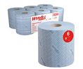 WYPALL WypAll L10 General Clean (7494) Wiper Roll Blue Paper Towel, 185 x 380mm, 630 Sheets Pack of 6 pieces