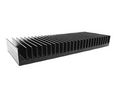 Heatsink, Universal Rectangular Alu, 0.14°C/W, 200 x 250 x 30mm, PCB Mount