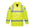 Portwest 300D Industry High Visibility Yellow Men Hi Vis Traffic Jacket, 2XL