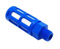 Silencer, G1/2", Male Thread, Plastic, 900kPa, 91mm