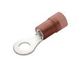 Ring Terminal, Partially Insulated, 22 ... 16AWG, Pack of 100 pieces