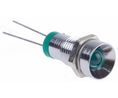 LED Indicator Solder Tab Green DC 3.3V 8mm 60mcd