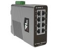 Commutateur Industrial Ethernet, Prises RJ45 8, 1Gbps, Couche 2 géré