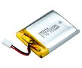 Rechargeable Battery Pack ICP, Li-Po, 3.7V, 155mAh, Connector