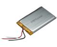 Rechargeable Battery Pack ICP, Li-Po, 3.7V, 1.32Ah, Wire Lead