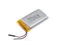 Rechargeable Battery Pack ICP, Li-Po, 3.7V, 340mAh, Wire Lead