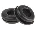 SES Sterling Black PVC 15mm Cable Grommet for Maximum of 9mm Cable Dia.
