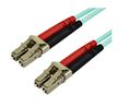 Konfektioniertes Lichtleiterkabel 50/125 um OM3 Duplex LC - LC 7m