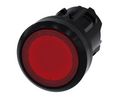 SIRIUS ACT Series Red Momentary Push Button Head, 22mm Cutout, IP66, IP67, IP69K