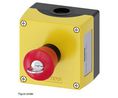 Emergency Stop Switch Assembly 1NC + 1NO IP66 / IP67 / IP69 / IP69K Screw Terminal SIRIUS ACT