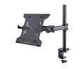 Verstellbarer Monitorarm, Klemme / Tülle, 8kg, 34" (86.7 cm), Schwarz