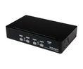4-Port Rack Mount USB KVM Switch with OSD, 1920 x 1440, VGA - USB-A