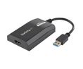 Adapter, USB-A Plug - HDMI Socket, 1920 x 1200, Black