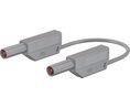 Safety Test Lead PVC 32A Nickel-Plated 1m 2.5mm² Grey